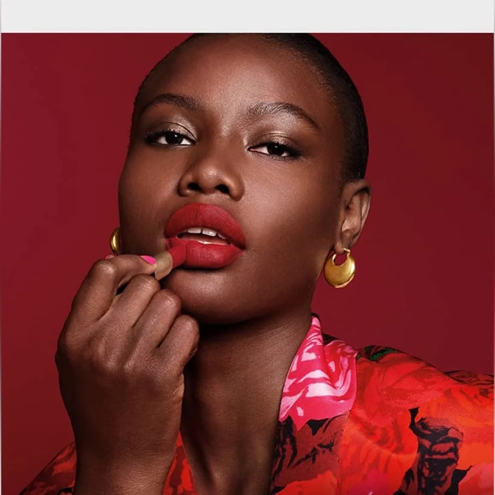 Bobbi Brown Luxe Matte Lipstick 808 Ruby 0.12oz NIB